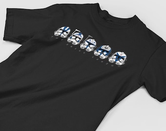 Das 501st Legion Shirt | Star Wars T-Shirt | Clone Wars T-Shirt | Rex Fives Jesse Appo Dogma | Star Wars Geschenke