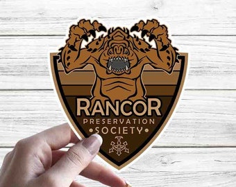 Sticker Rancor Preservation Society - Star Wars Kiss-Cut sticker