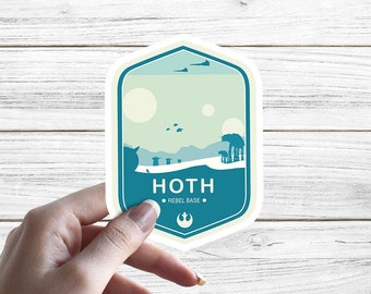 Basissticker Hoth Rebel: Star Wars Galaxy Kiss-Cut sticker