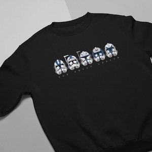 The 501st Legion Sweatshirt | Star Wars Sweatshirt | Clone Wars Shirt | Rex Fives Jesse Appo Dogma | Star Wars Gifts