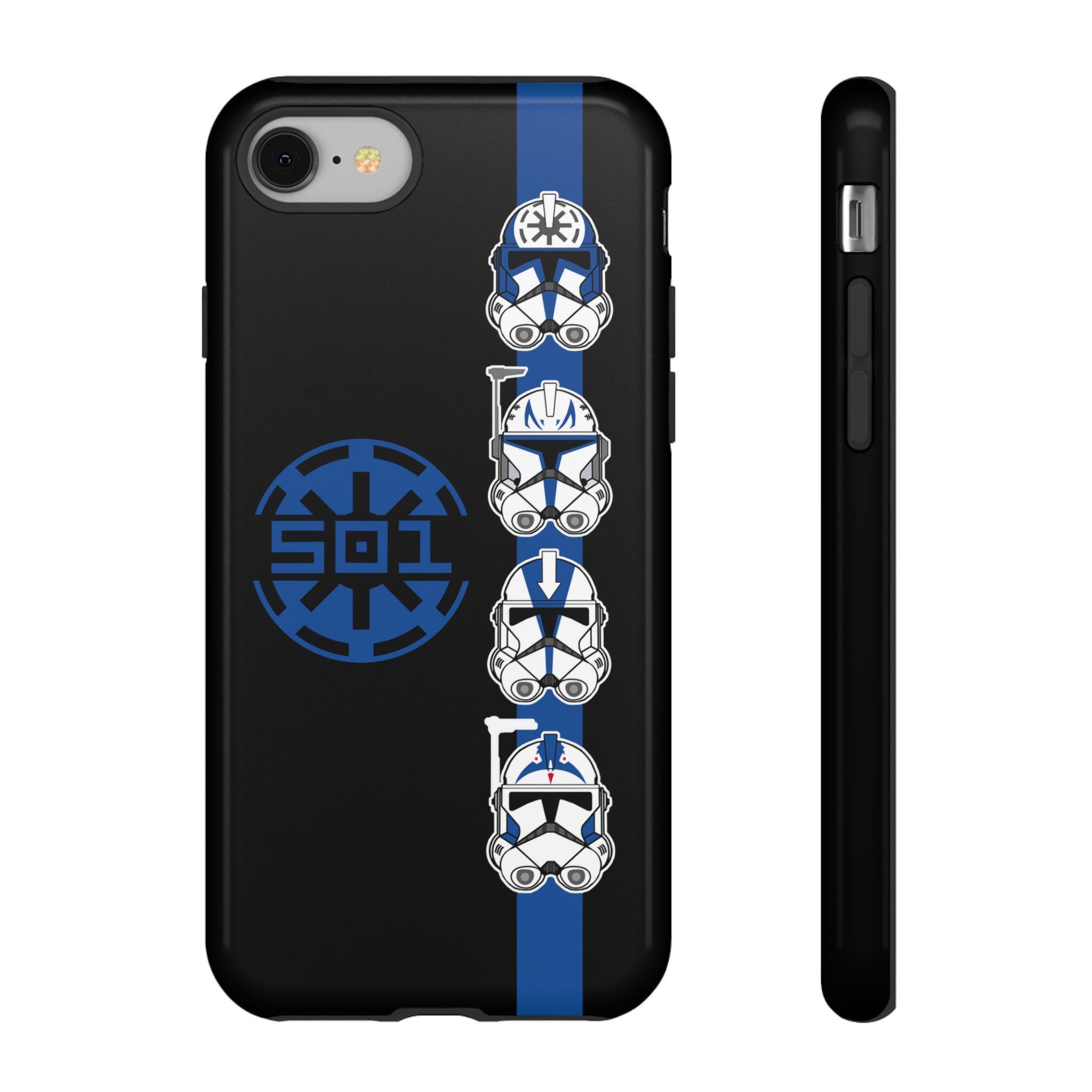 501st Legion Star Wars Phone Case: Captain Rex, Fives, Jesse