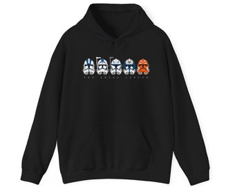 501st Legion Hoodie: Star Wars Clone Troopers, Rex, Fives, Ahsoka