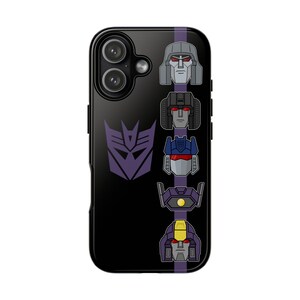 Decepticons G1 Phone Case: Transformers Tough Phone Cover