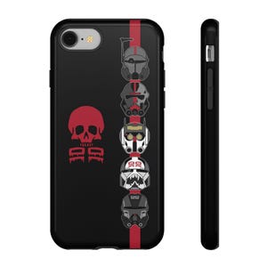 The Bad Batch Tough iPhone Samsung Phone Case | Star Wars Phone Case | Clone Force 99 | Hunter Echo Tech Wrecker Crosshair | Star Wars Gift