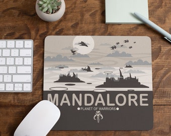 Mandalore Mauspad: Star Wars Galaxy Büro Deko