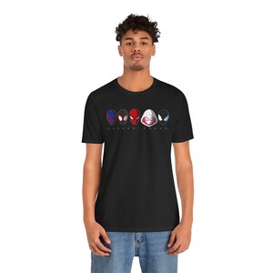 Camiseta "A través del Spider-Verse" / Miles Morales, Gwen Stacy y más imagen 2