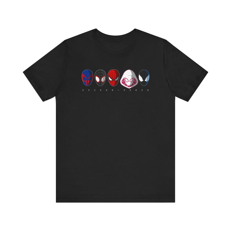 Camiseta "A través del Spider-Verse" / Miles Morales, Gwen Stacy y más imagen 1