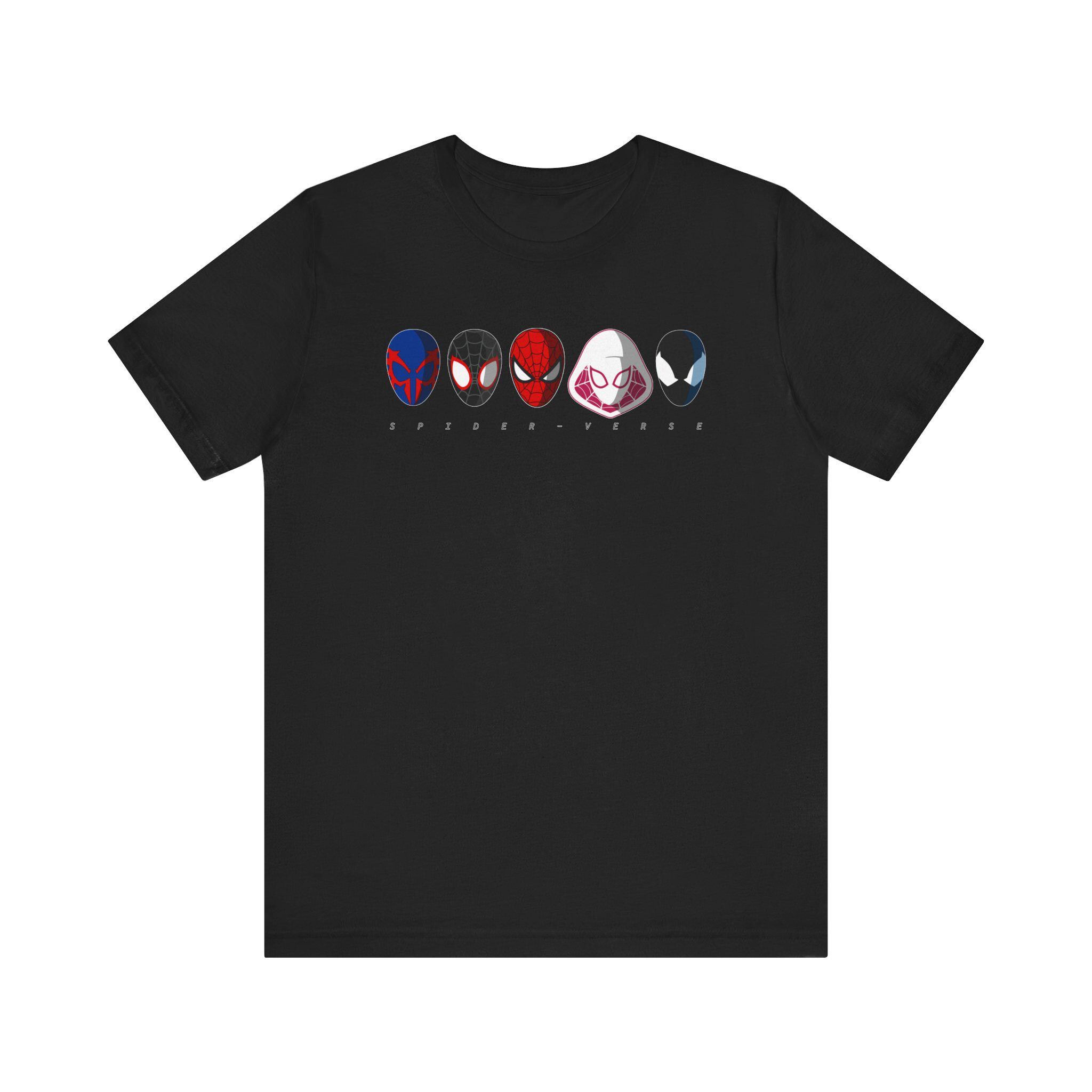 Spiderman T-Shirt | Bewundern Sie über das Spinnen-Verse T-Shirt | Miles Morales Gwen Stacey Peter Parker 2099 | Marvel Superheld Geschenke | DopeyArt