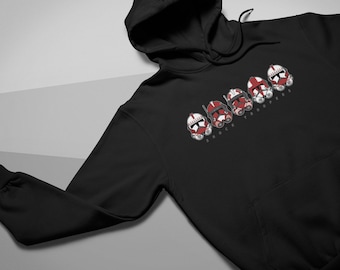 Shock Troopers Hoodie: Star Wars Clone Wars Commanders Fox & Thorn