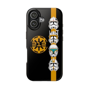 212th Battalion Tough Phone Case | Star Wars Phone Case | Commander Cody Waxer Boil Gregor | Clone Wars | Star Wars Gift