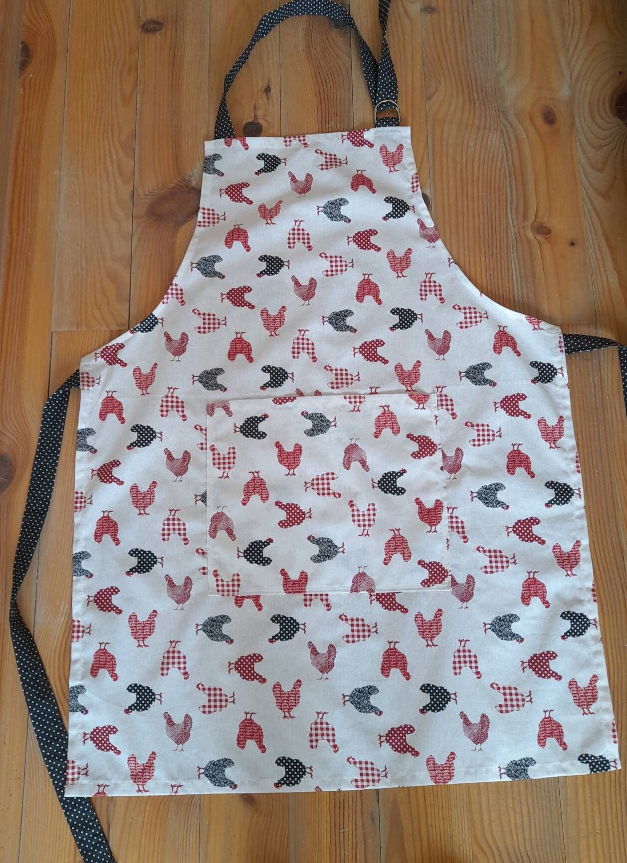 Tablier Motif Poule