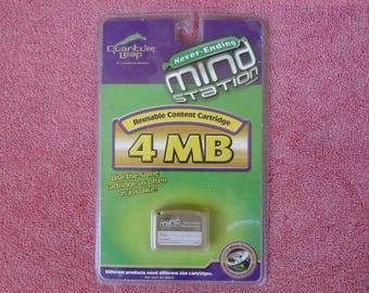 Quantum Leap Never Ending Mind Station Reusable Content Cartridge 4MB Game Data Cartridge Factory Sealed
