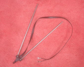 TV Rabbit Ears Antenna with Forked Terminals Connectors
