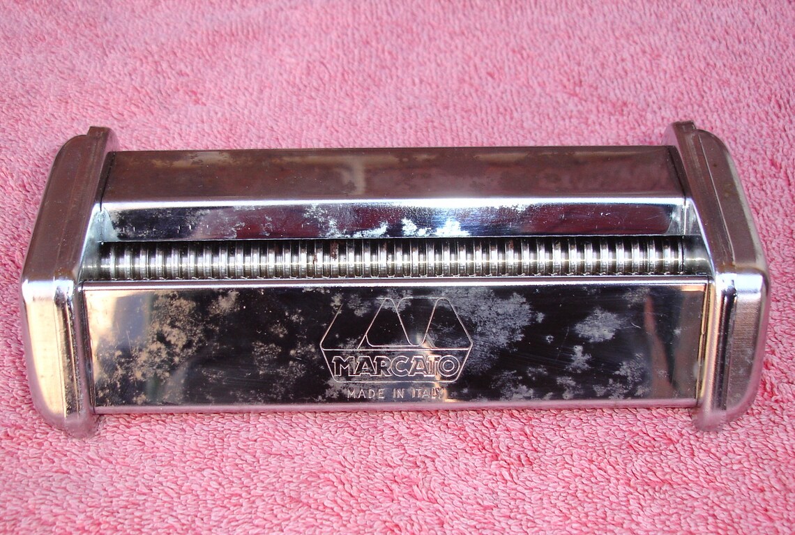 Marcato Spaghetti Making Attachment for the Atlas Pasta Noodle Etsy