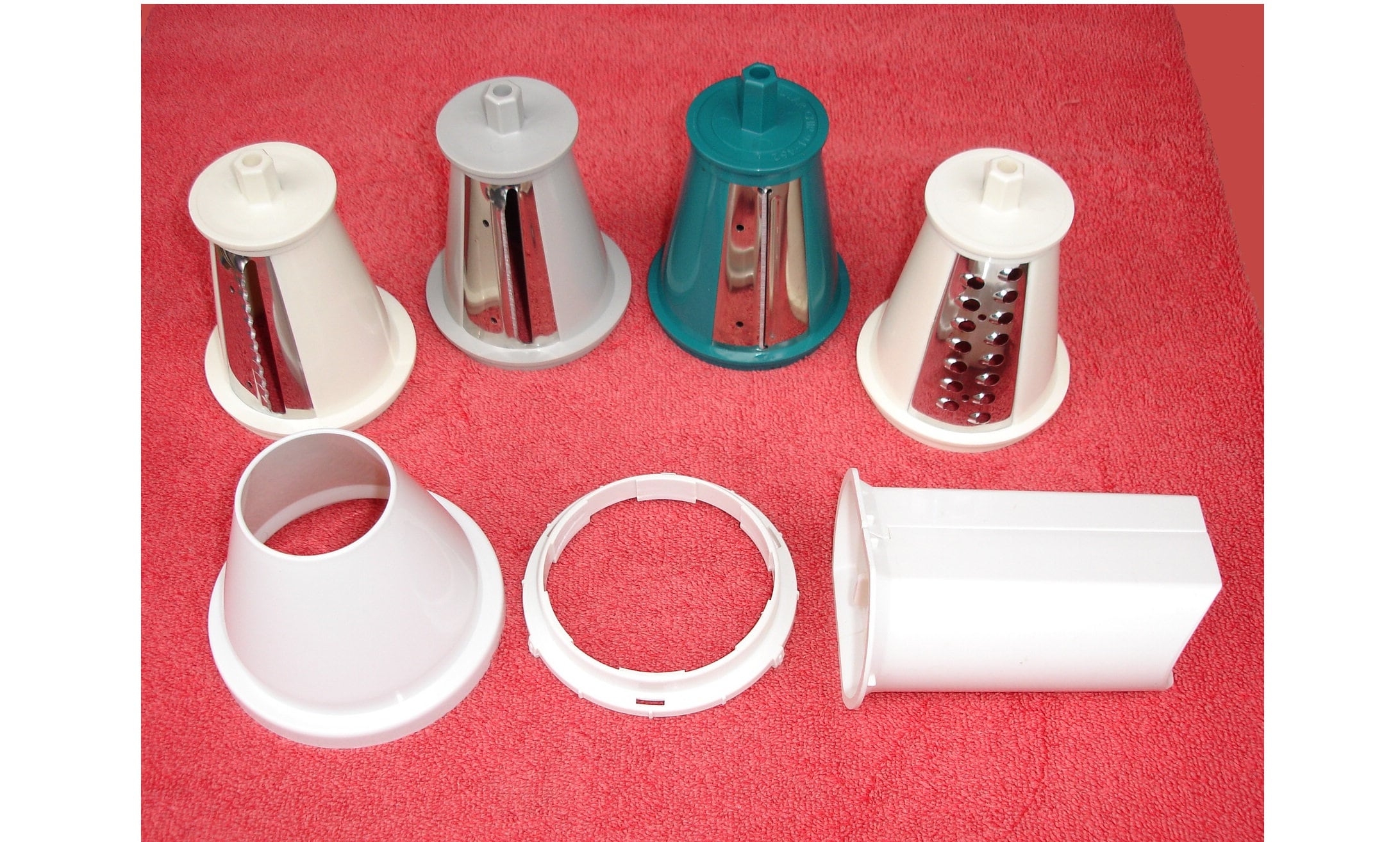 Presto Professional Salad Shooter Slicer Shredder Cone Blades Retainer
