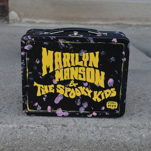 Marilyn Manson & the Spooky Kids Hand Painted Lunchbox Variant