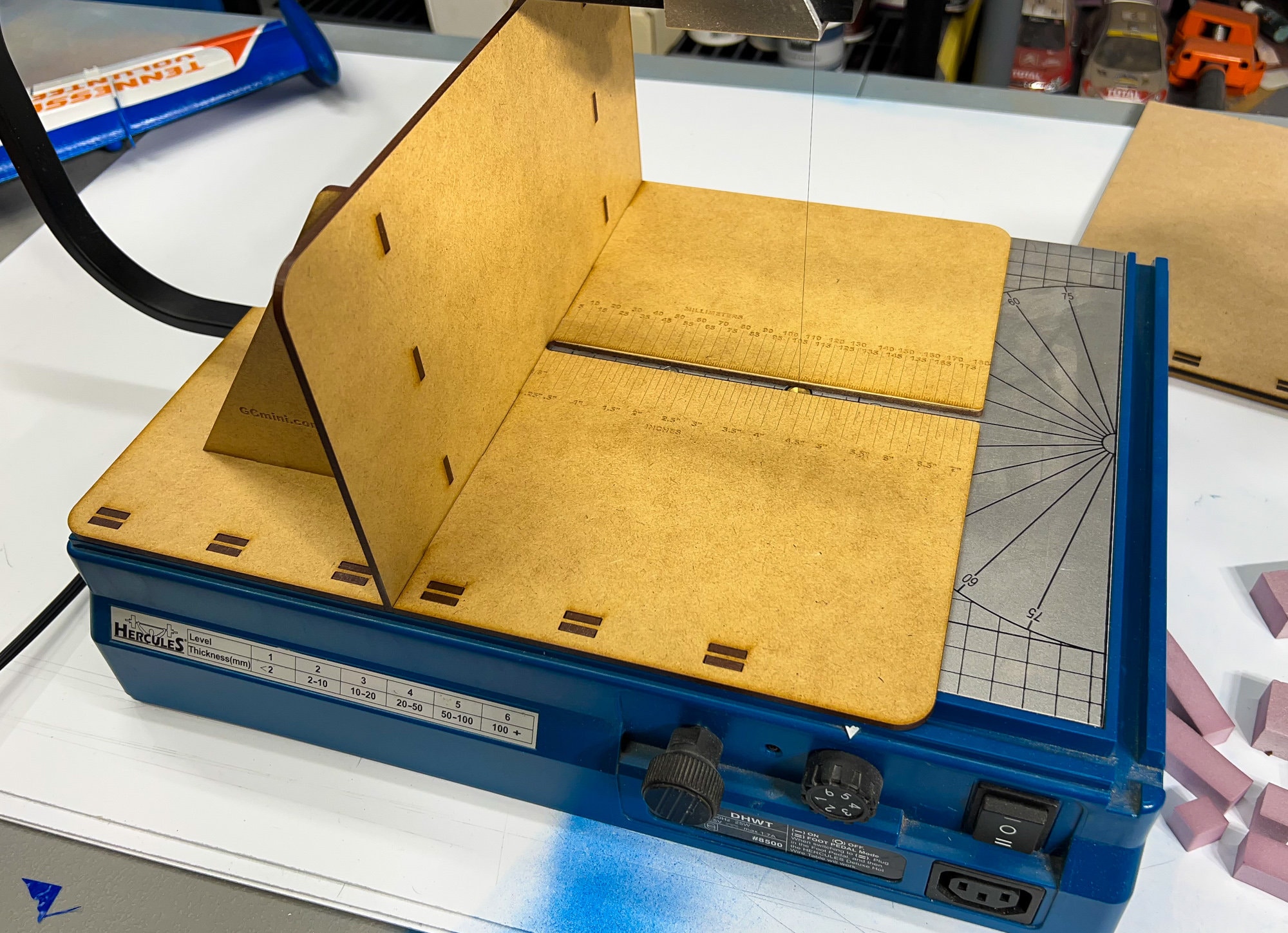 Hot Wire Foam Cutter Fence V.2 hercules / Proxxon 