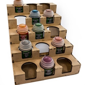 Paint Rack - 34mm "Half" for GW and Citadel Pots
