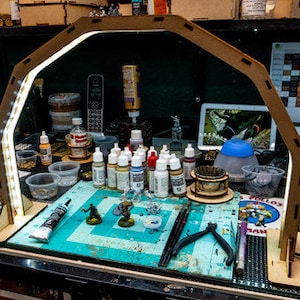 Hobby Workbench Light - Designed and Built by me