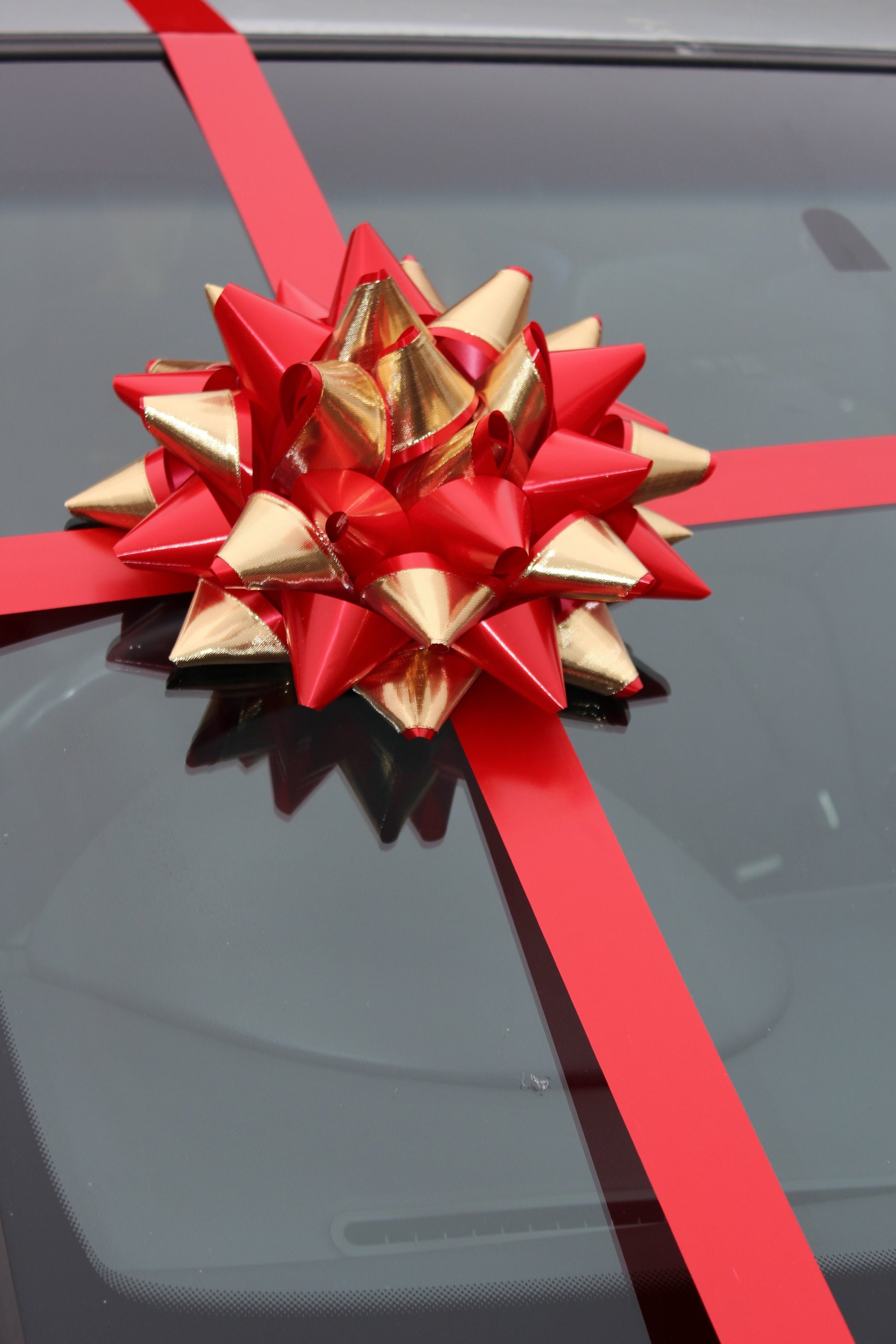 GIANT CAR Bow 28cm Mega Gift Bow Large present Bow LIME/Hot Etsy