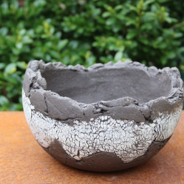 Bonsai bowl succulent bowl accent bowl side bowl Kusamono Shitakusa flower pot - unique