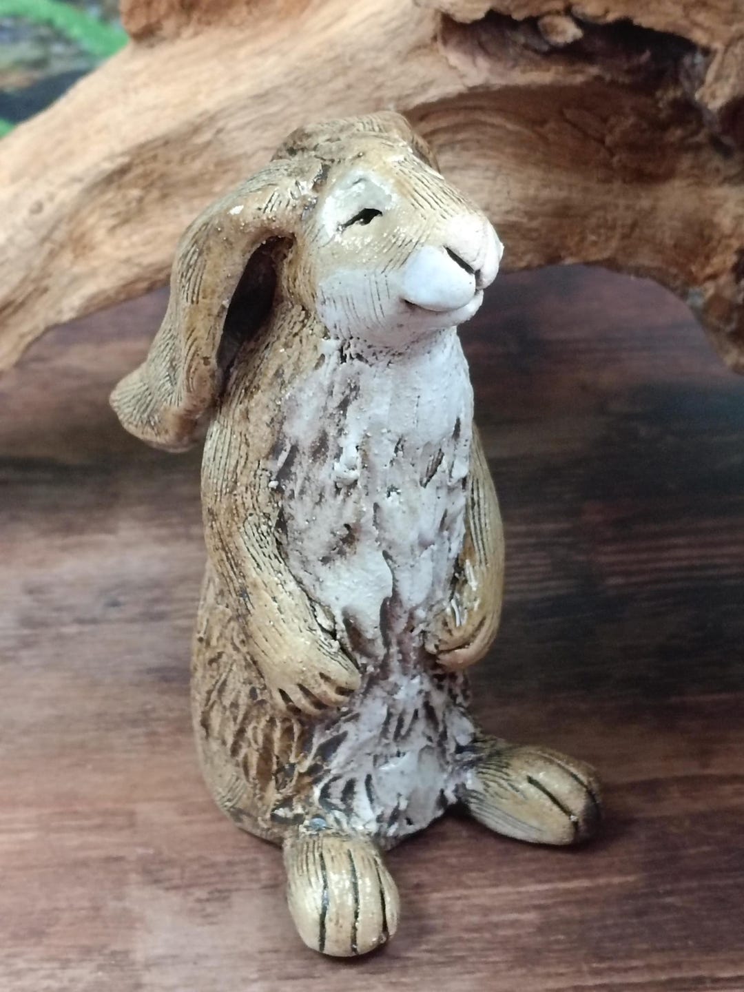 Ceramic Rabbit, 12.5 Cm, Garden Stake, Garden Ceramic, Garden ...
