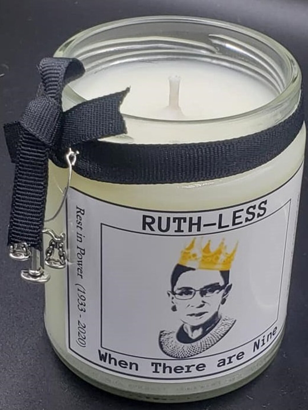 Free Ship (35+ Dollars) 7 Oz Candle_ RBG - R I P, 