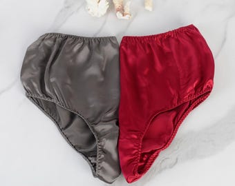 French Cut Pure Mulberry Silk Pantie | High Waist | 22 Momme | Float Collection