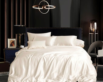 3/4 Pcs Silk Flat Sheet Fitted Sheet Pillowcase Set 99x190153x203198x203 3/4 Pcs Silk Flat Sheet Fitted Sheet Pillowcase Set 99x190153x203198x203