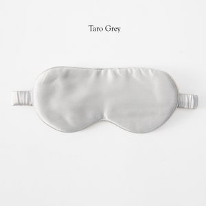 Pure Mulberry Aviator Style Silk Eye Mask Silk Fibre Filling 19 Momme Soar Collection Taro Grey