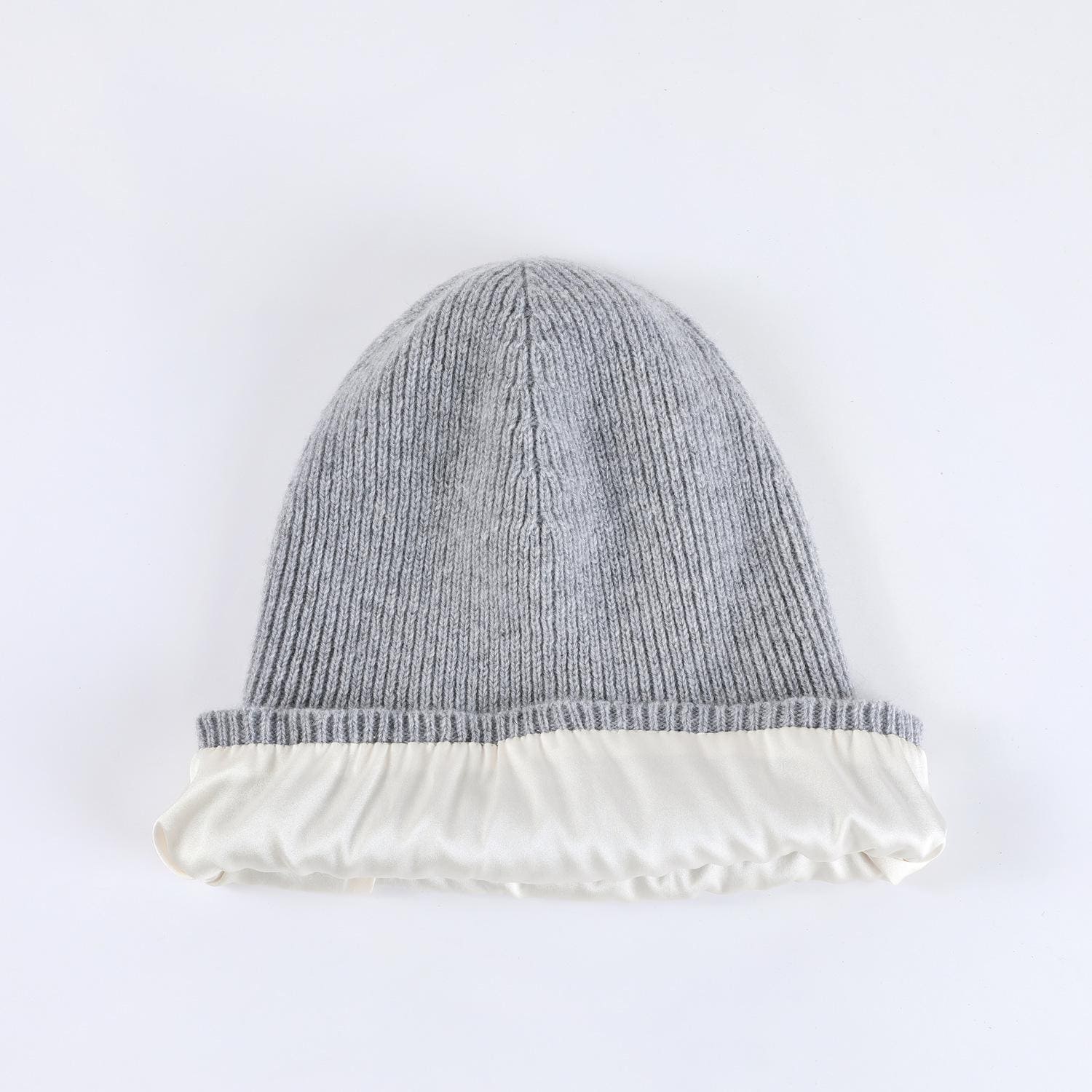 Mulberry Silk Lined Cashmere Beanie, Scarf or Set  display picture 3
