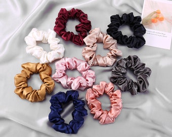 Pure Mulberry Silk Regular Scrunchie | 1.4 inch | 22 Momme | Float Collection