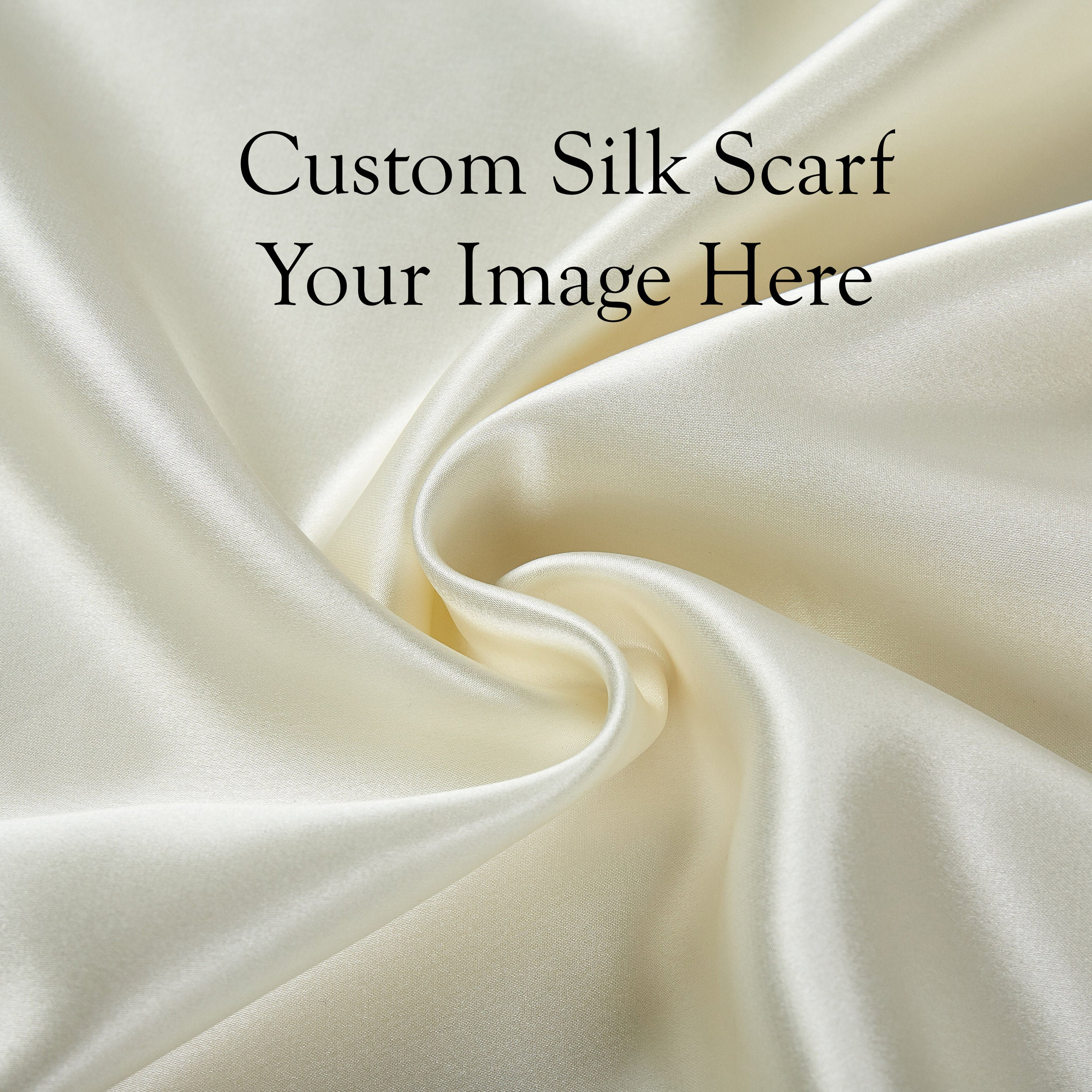 Custom Printed Scarves. Custom Silk Scarves. Custom Scarf