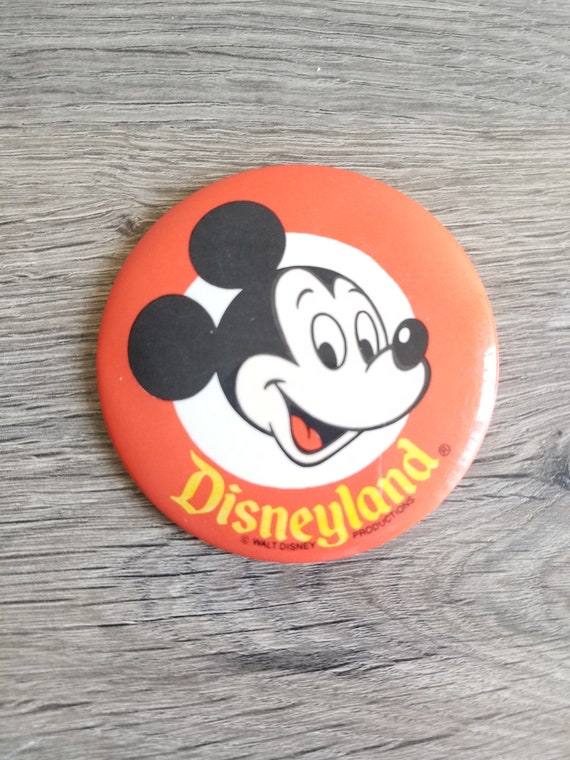 Vintage Disneyland Pinback Button. - image 1