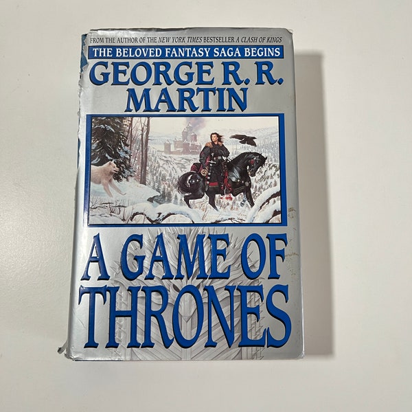 First Edition A Game Of Thrones Third Printing Book One Hardcover