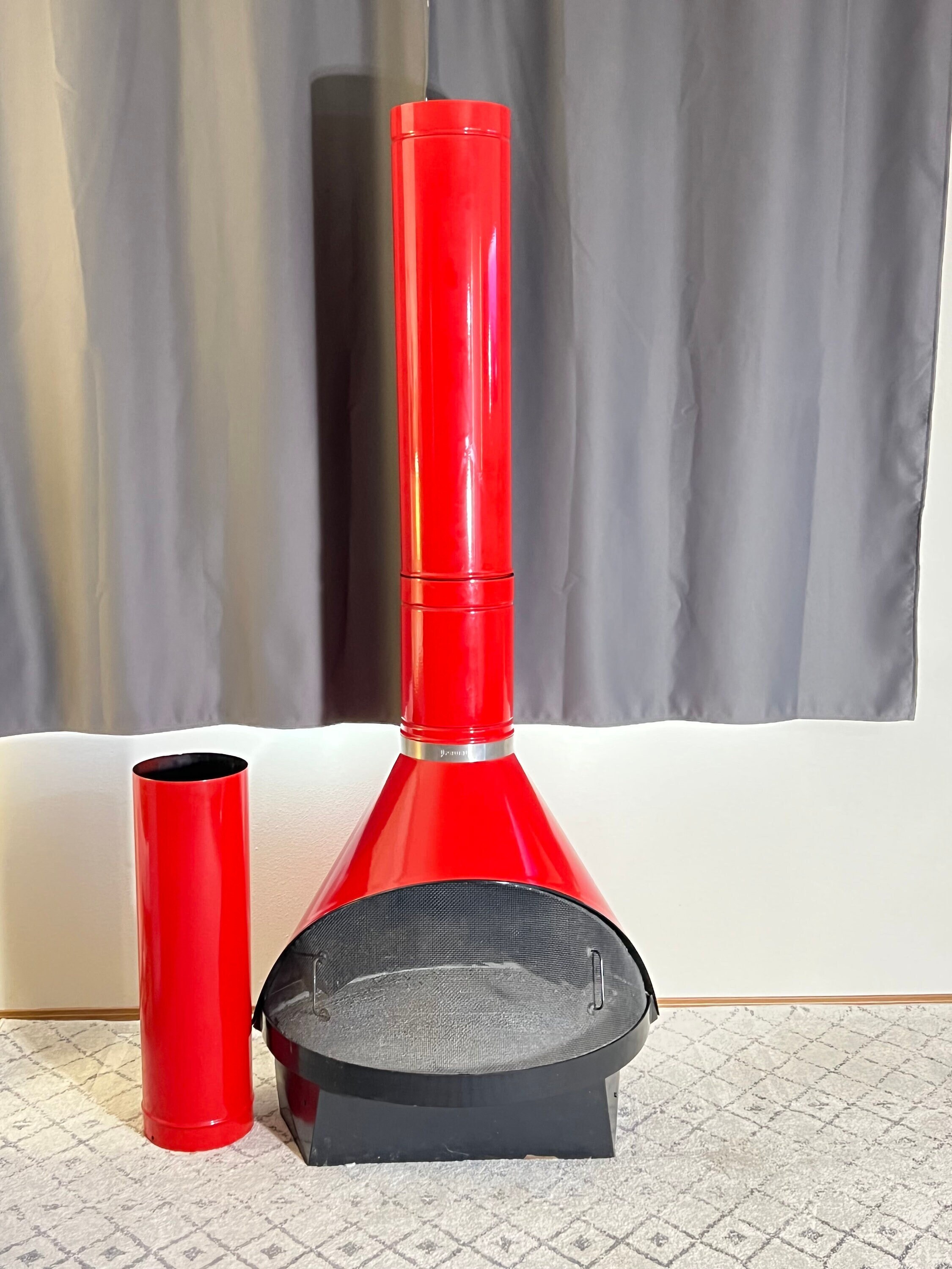 NEW Unused Preway Mid Century Modern Fireplace Red Vintage - Etsy Singapore