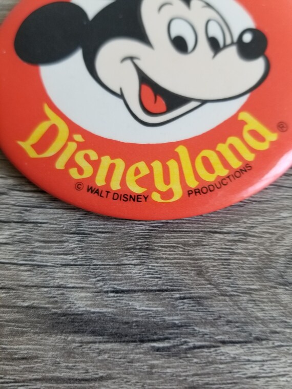 Vintage Disneyland Pinback Button. - image 2