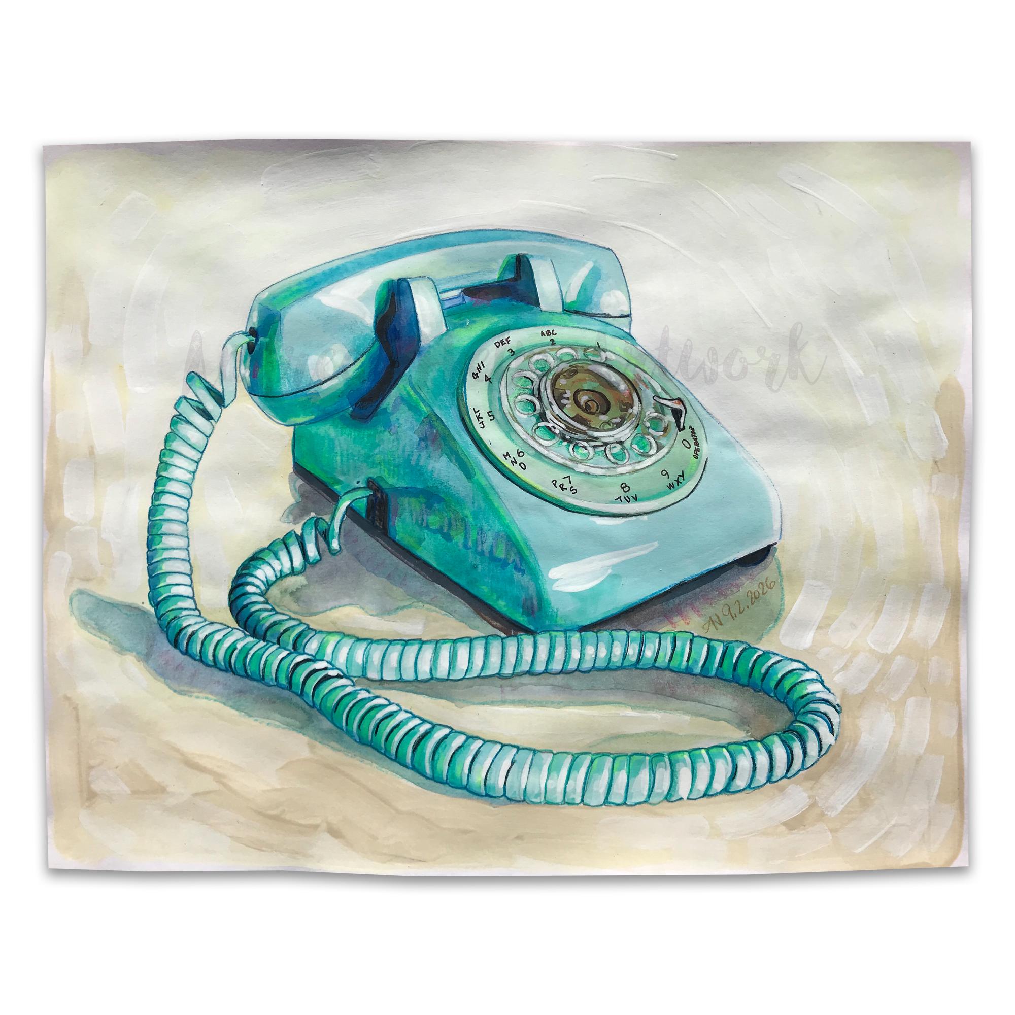 Analog Telephone - Etsy