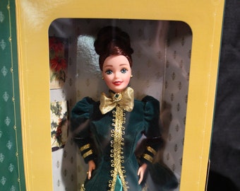 Barbie Happy Holidays Doll in Black Dress - Etsy