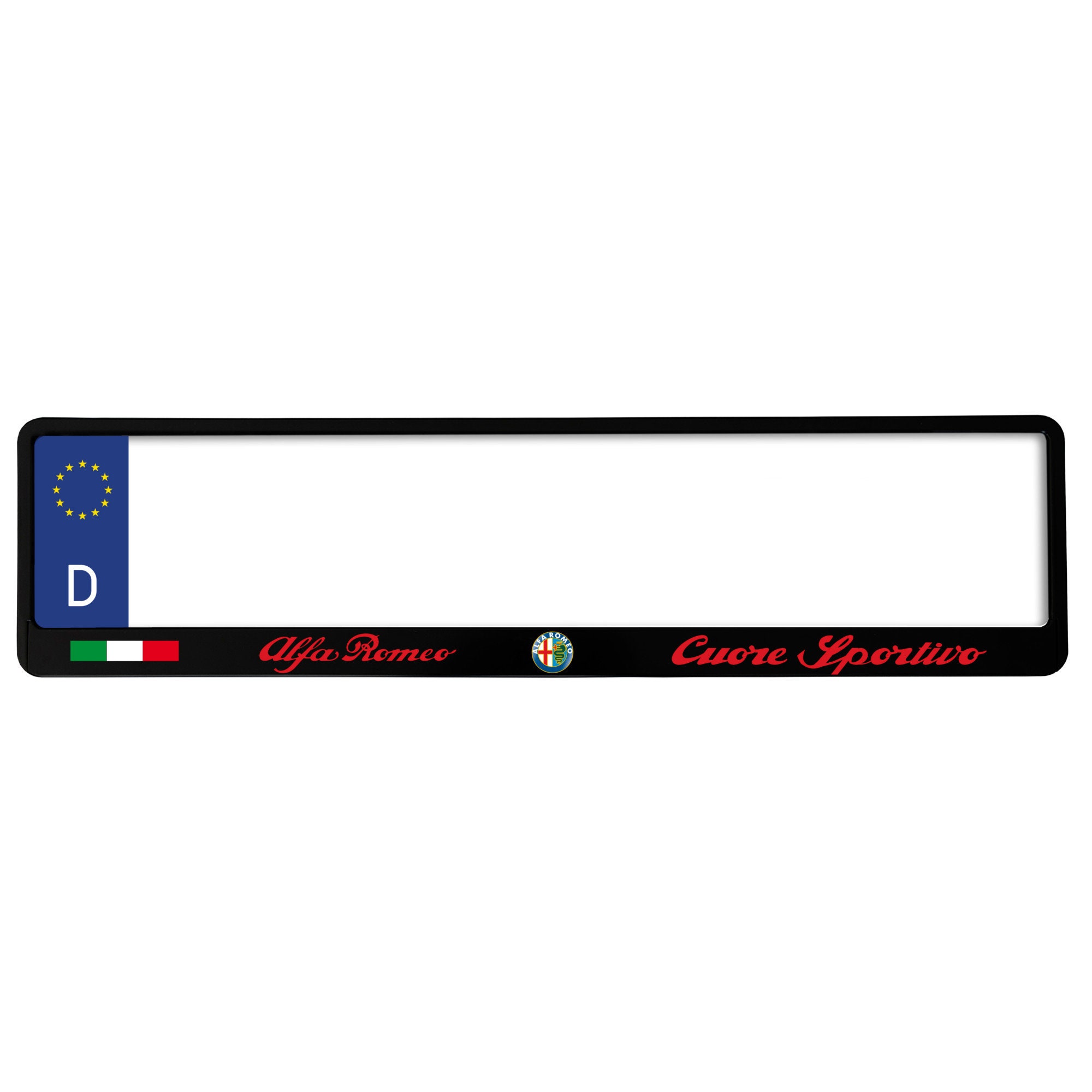 Buy Alfa Romeo Plastic Frame for Euro License Plate Online in