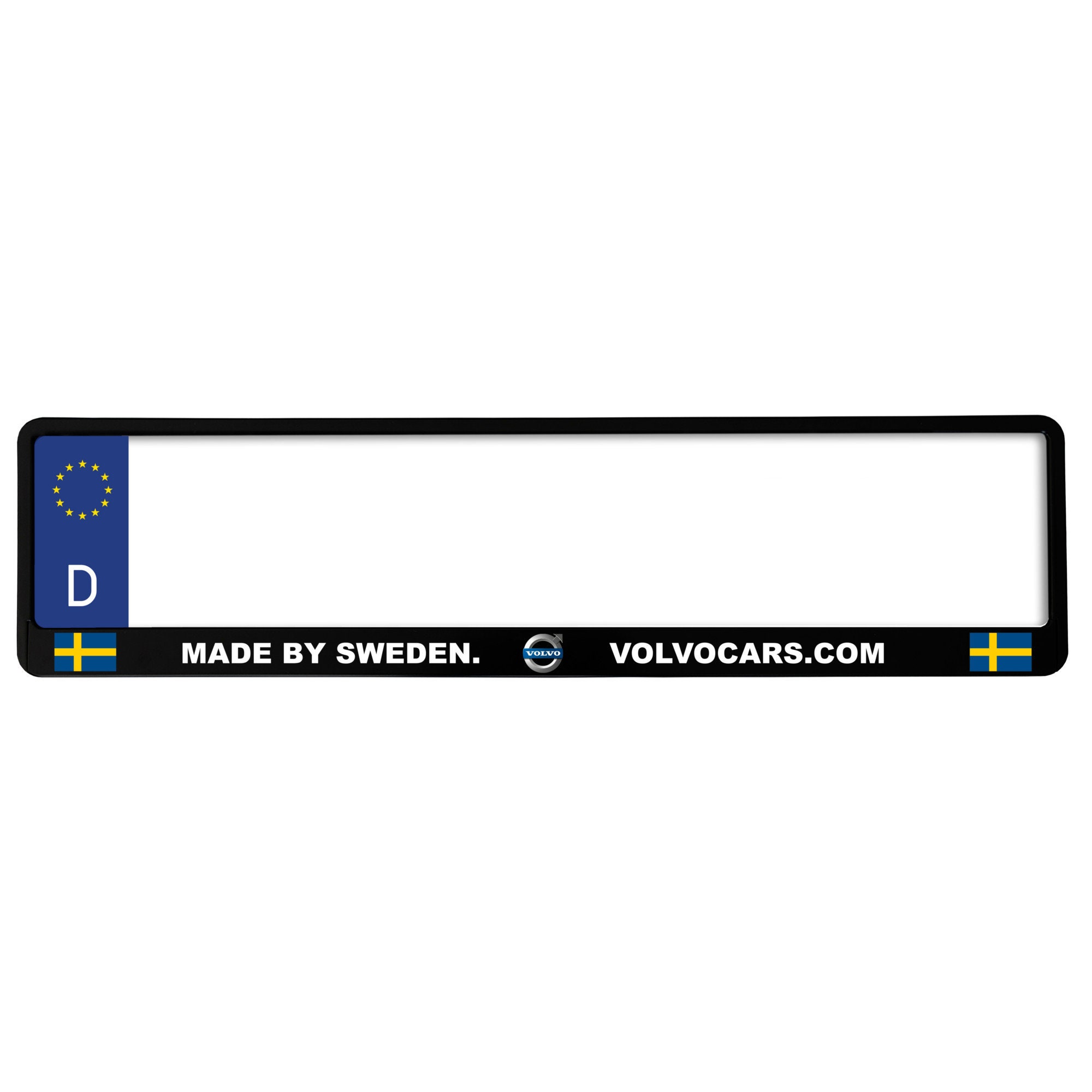Volvo license plate on sale frame