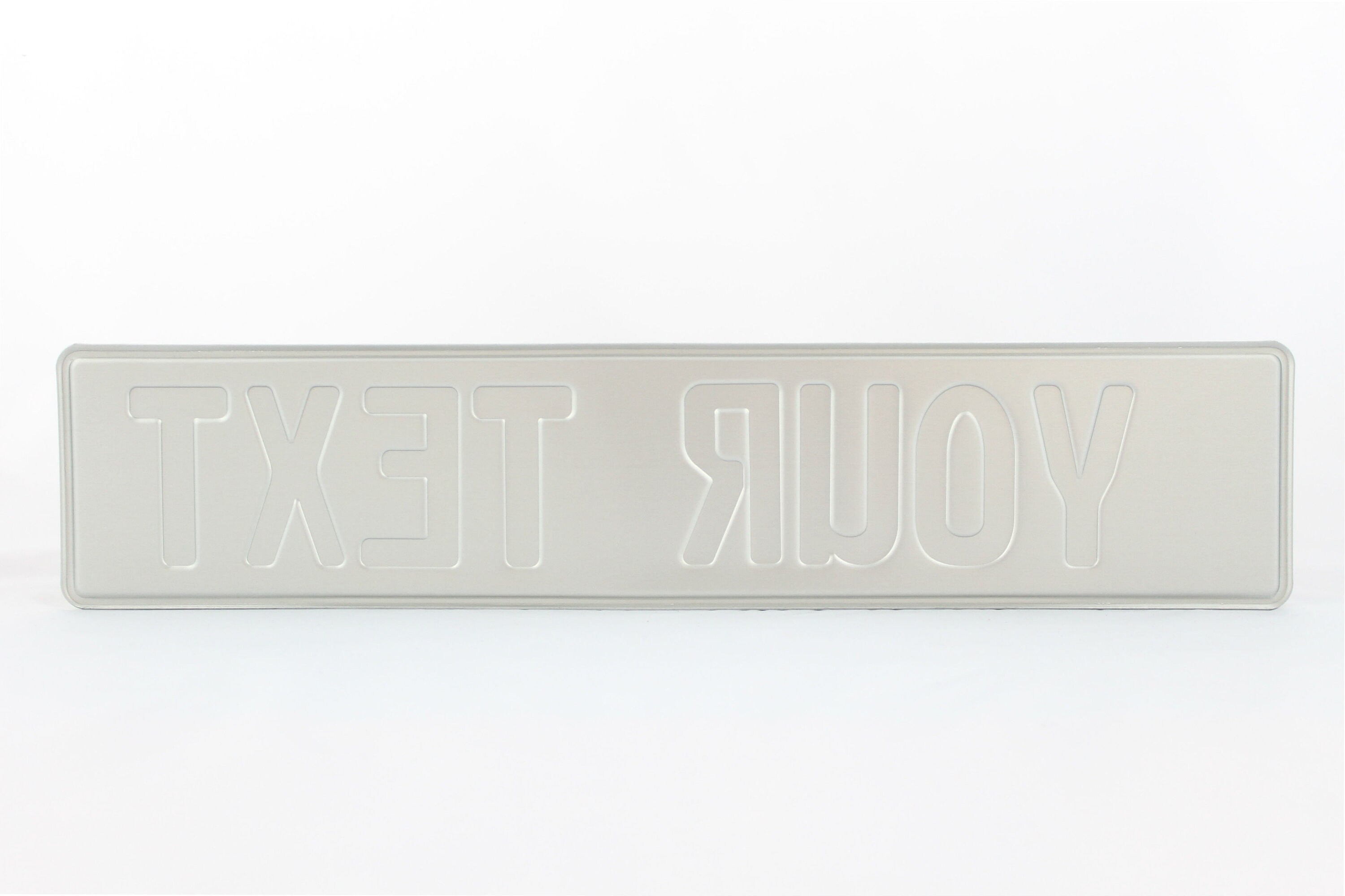 Malta M Euro European License Plate Custom Number Plate Etsy