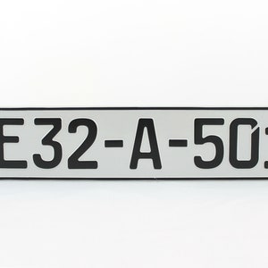 Bosnia and Herzegovina BIH Euro European License Plate Custom Number