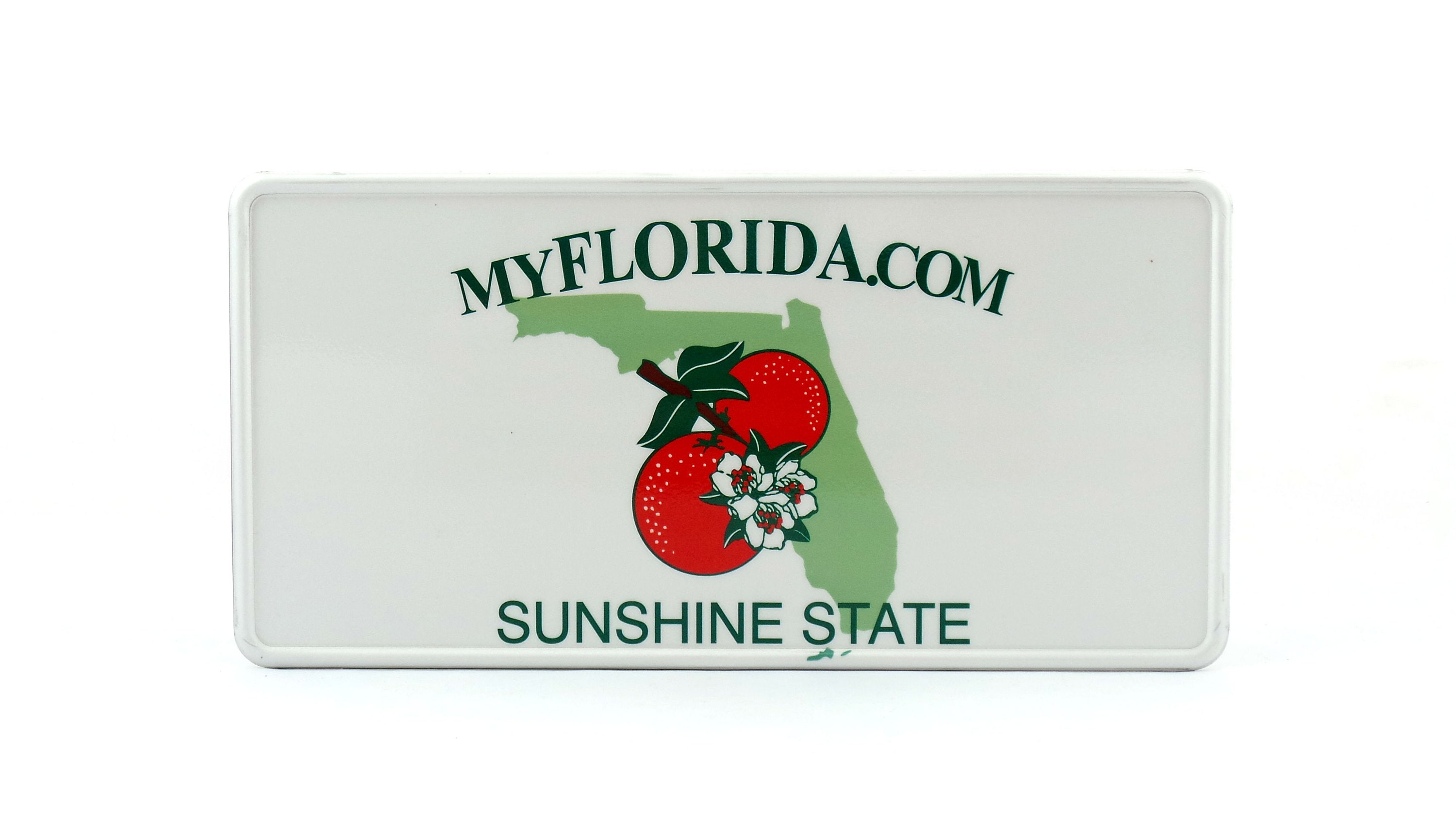 Florida License Plate Clipart
