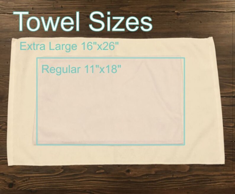 No Garbage Reps TowelWorkout Towelsublimation#MBF inspiredcolor choices2 sizesShips fast