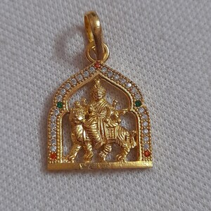 Maa durga pure gold locket price deals