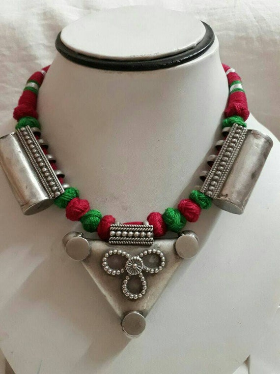 Vintage 1970s Necklace Handmade Necklace High Grad