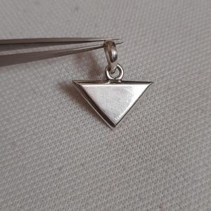 Handmade Sterling Silver Kali Yantra Pendant: Tribal Boho Jewelry