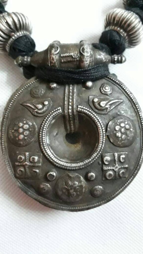 Vintage 1950s Necklace Handmade Necklace High Grad