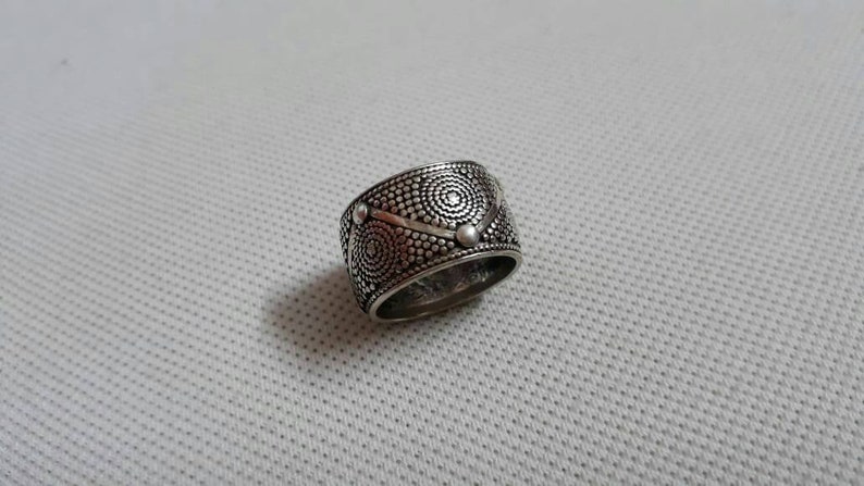US Size Ring Gift Ring Spiral Design Ring Handmade Ring 92.5 Sterling Silver Ring Rajasthan Tribal Ring Banjara Ring Artisan Ring 6 No